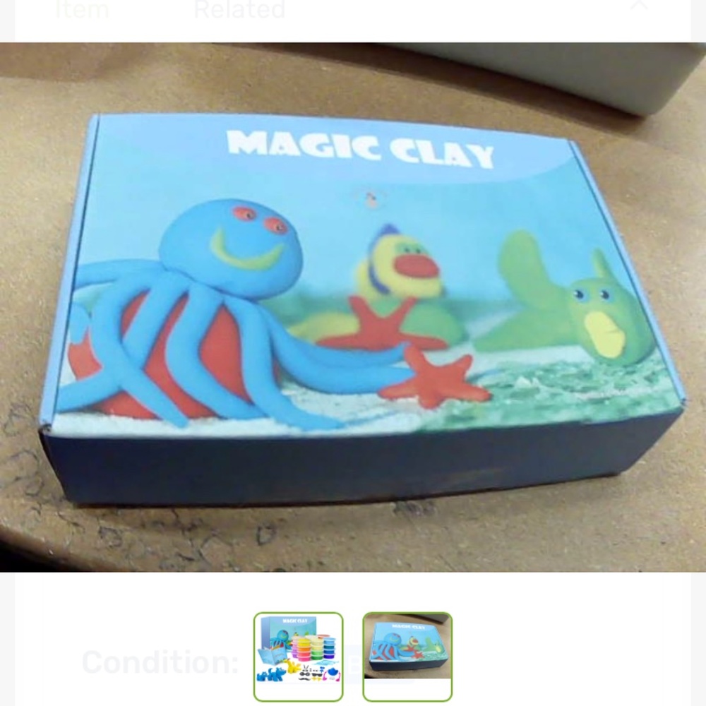 Floating Bath Clay - Picture 2 of 2